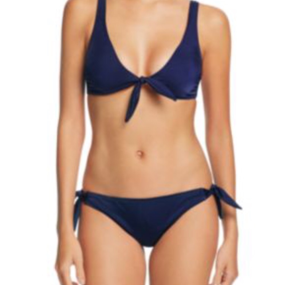 Eberjey bikini set beach glow navy blue
